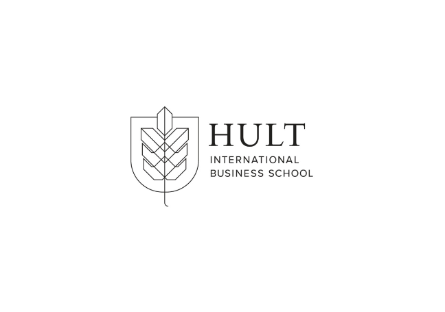 The Hult International Business School logo on a white background