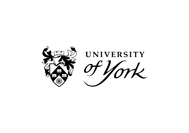 The University of York logo on a white background