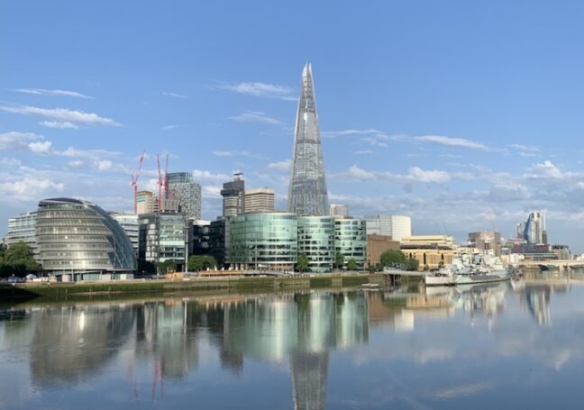 Image of the London from across the Thames